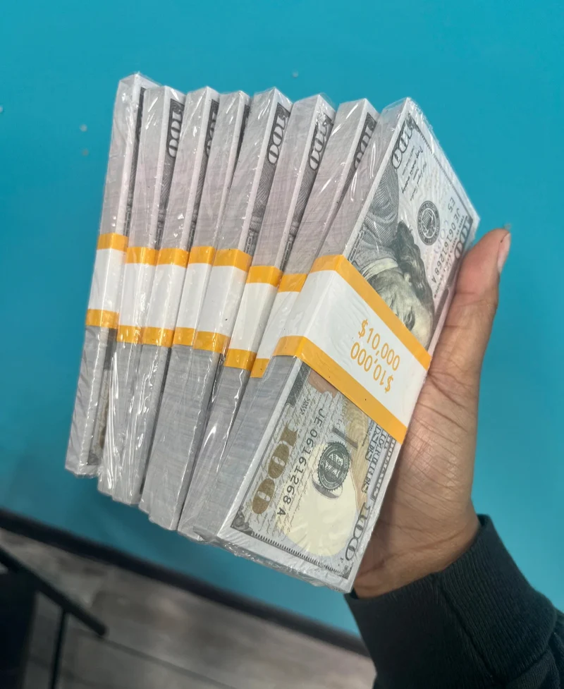 Prop money from a customer order 8